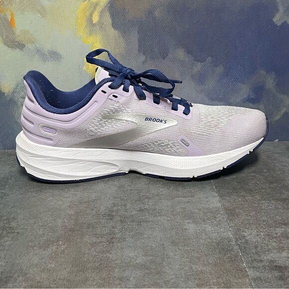 Brooks Launch 9 1203731B588 Lilac & Silver Women's Running Shoes Size 6.5B - Picture 14 of 16
